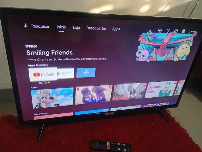 Tv smart tcl 32 polegadas Android