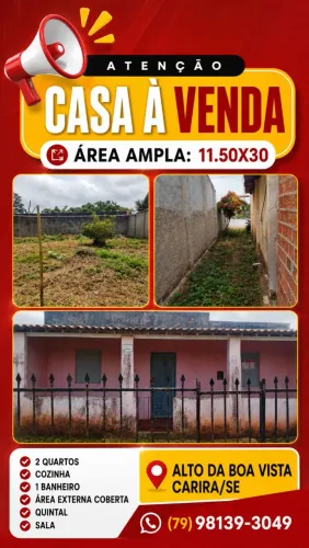 Casa a venda em CARIRA