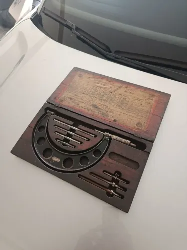 Micrometro antigo STARRETT anos 30