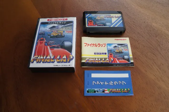 FINAL LAP - Jogo original Namco para NINTENDINHO / FAMICOM / NES