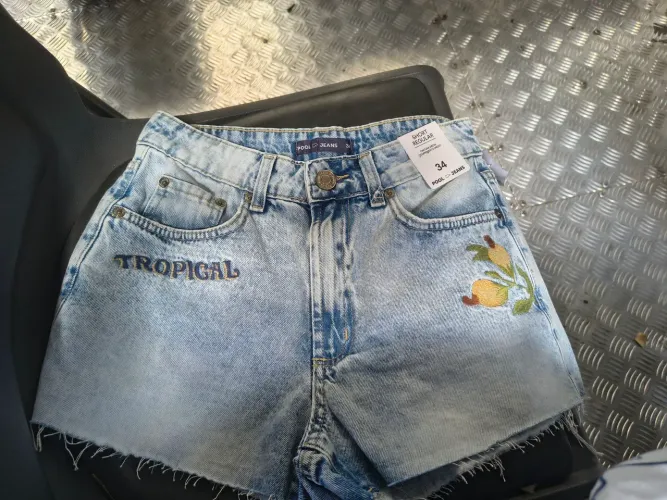 Short feminino 34 novo