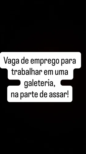 Trabalhar como assador em uma galeteria