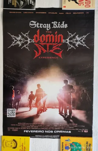 Pôster oficial de cinema:"Stray Kids: The dominATE Experience"