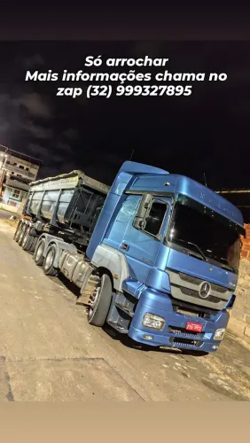 Axor 2644 6x4 suspensão de mola