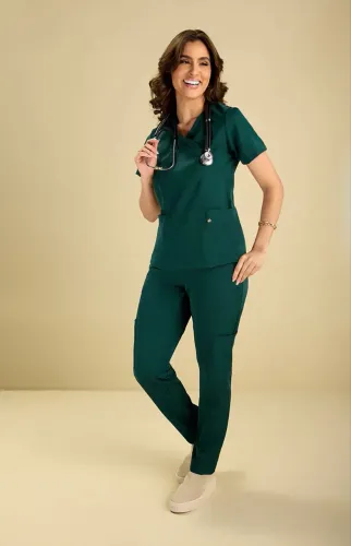 SCRUB SARITA modelo Eloa - cor verde militar