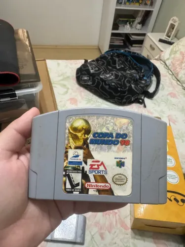 Jogo Nintendo 64 copa do mundo 98