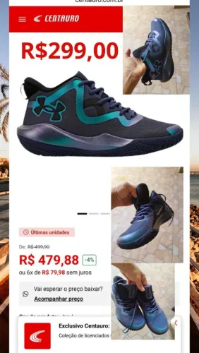 Tênis Masculino Under Armour Bankshot SE Basquete