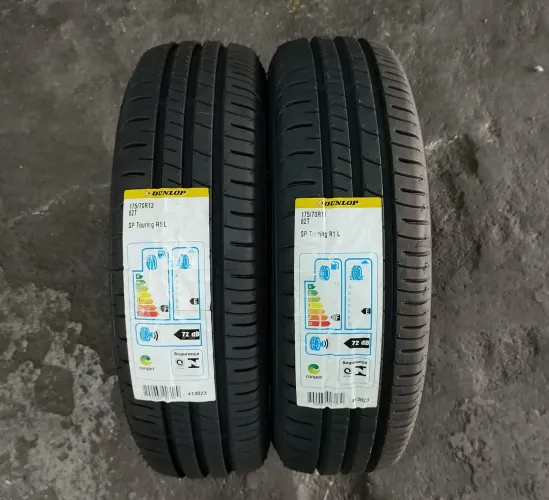 Pneu 175/70/13 Dunlop - Novos (2 pneus)