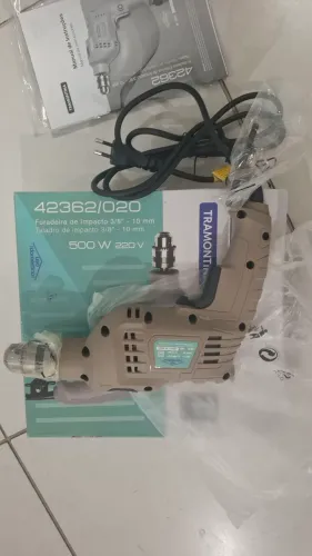 Furadeira de Impacto Tramontina 500W 220V - Nova na Caixa