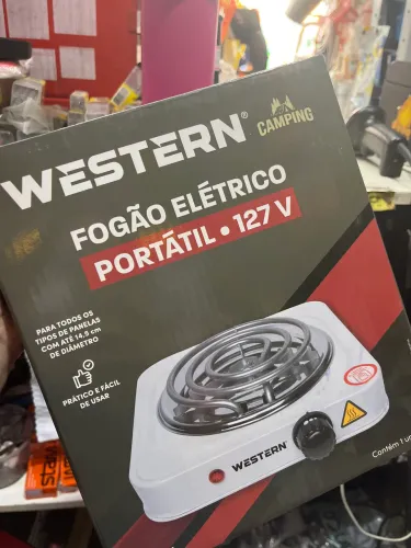 Fogão elétrico 1 boca