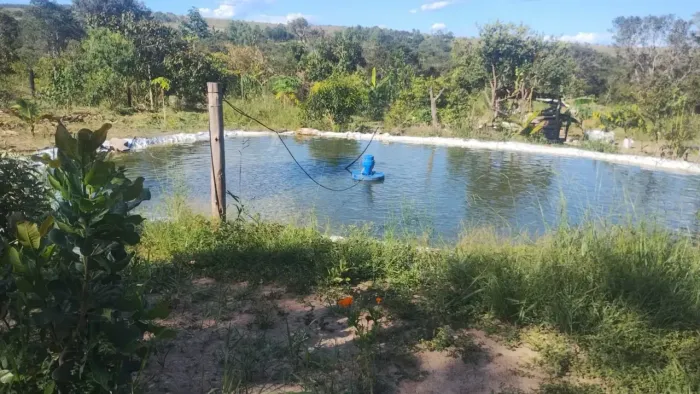 SÍTIO 20.000 DE TERRA FÉRTIL de plana e fértil casa 2qts entrada para Cachoeira do Choro