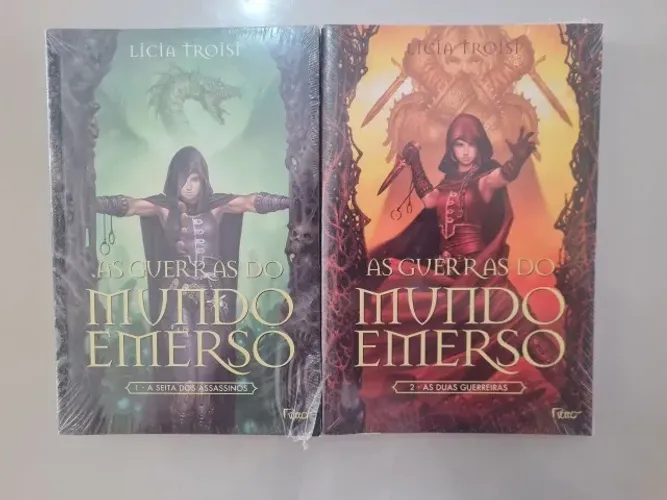 Livros As Guerras do Mundo Emerso 1, 2 NOVO - Licia Troisi