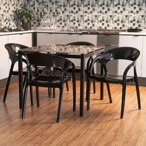 cadeira design brilhante ótima para varanda  (mostruário)