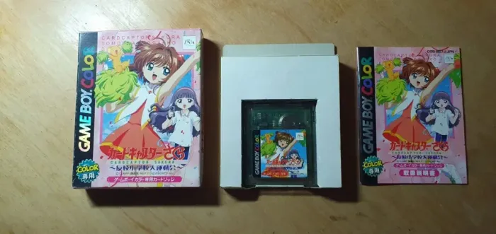 Original Card Captor Sakura Tomoeda Game Boy Color Importado