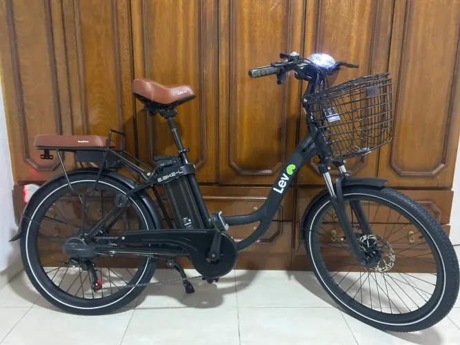 Bicicleta Elétrica Lev E-Bike L - Nova (Apenas 3km rodados)