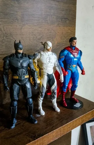 Pacote: Superman, Batman e Flash