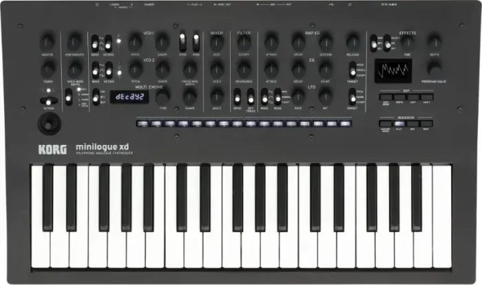 Teclado Korg Minilogue XD Seminovo