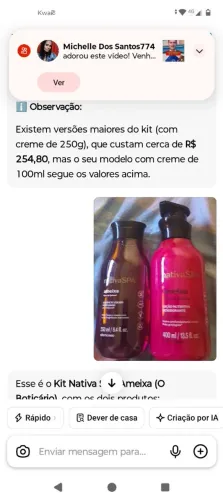 Produtos novo