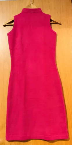 Vestido de lã pink