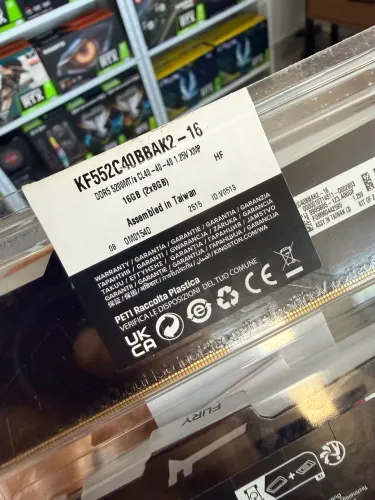 MEMÓRIA FURY 5200mhz 2X8GB