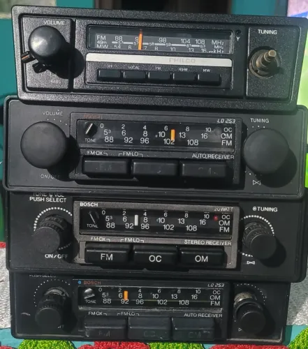 Rádio antigo para carros