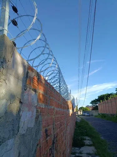 Comcertina galvanizado