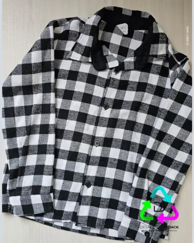 Camisa Infantil Xadrez Flanelada