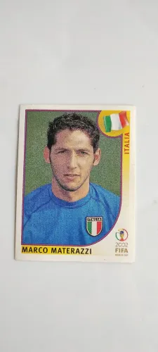 Figurinha Marco Matarazzi (Itália) Copa de 2002 - Nunca colada