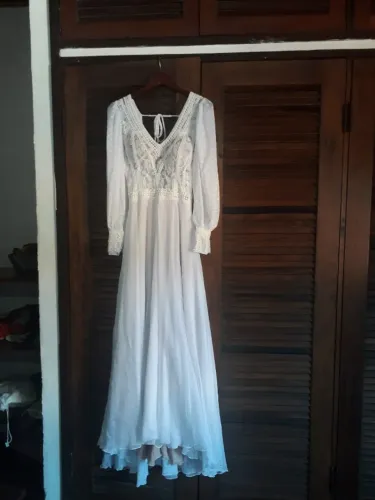 Vestido de noiva estilo Boho