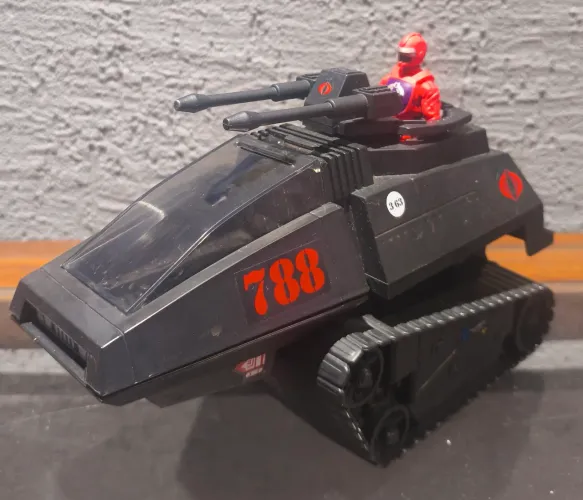 GI JOE 25TH RETRÔ/COBRA HISS COM PILOTO