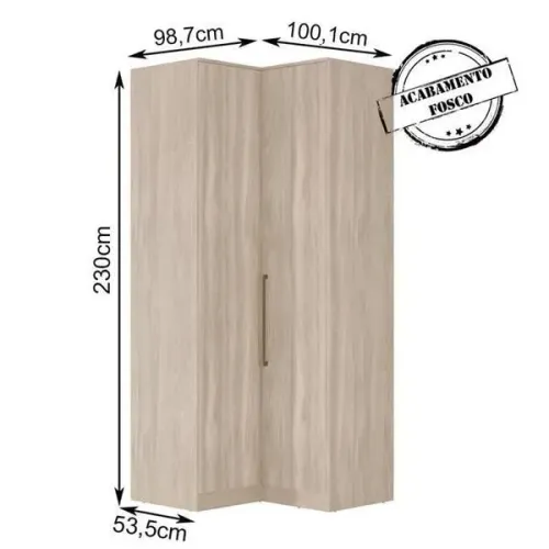 GUARDA ROUPA CANTONEIRA, ESTA DESMONTADA. COM TODAS AS PEÇAS PARA MONTAR.