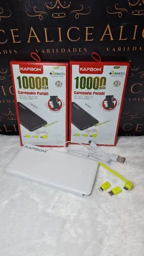 Carregador portátil 10000Mah