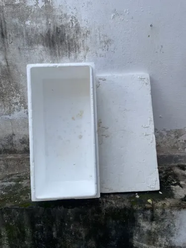 Vendo caixa de isopor para botar produtos congelados como cerveja peixe, e.t?