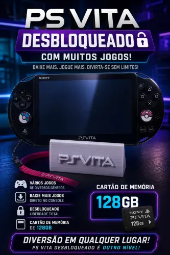 PS Vita DESBLOQUEADO 