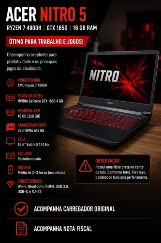 Notebook Acer Nitro 5
