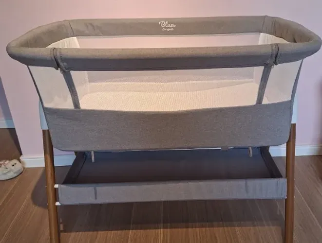 Berço Portátil Bebe Moises Acoplado Co-Bed Mosquiteiro