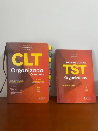 CLT Organizada OAB 44 + Súmulas e OJs do TST Organizadas OAB 44 - Editora jusPODIVM 