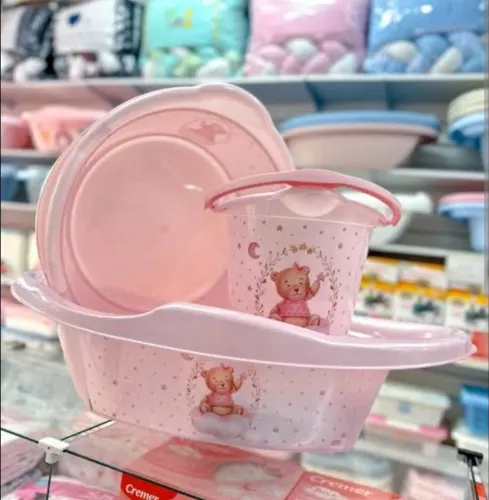 Kit de banheira para bebê