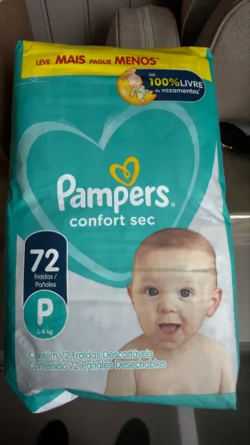 Fralda Pampers