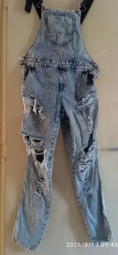 Macacão jeans