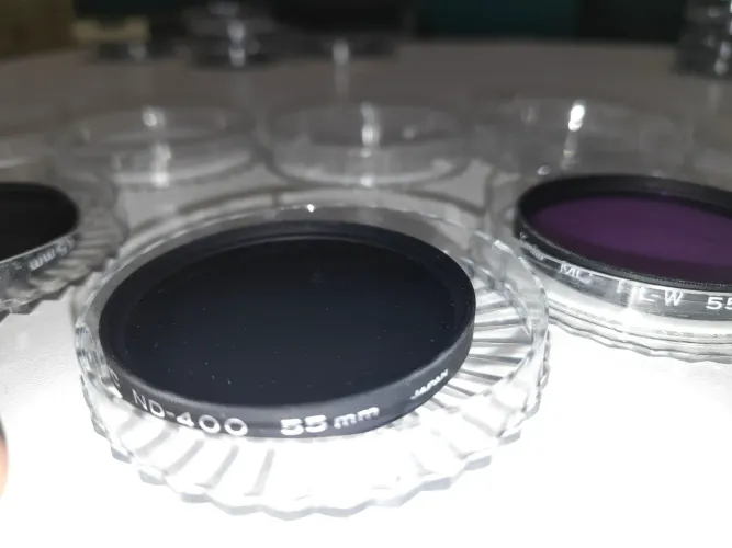 Filtros para câmera 55mm