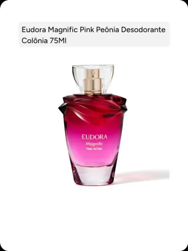 Desodorante Colônia Pink Peônia 100ml - Eudora