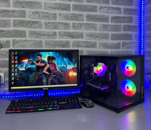 VENDER HOJE! PC GAMER AQUÁRIO XEON COMPLETO - R$ 1.749,00 PIX