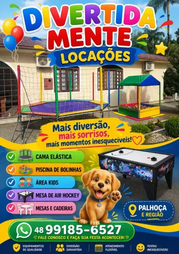 Divertida Mente Locações 