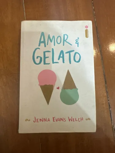Livro amor & gelato 