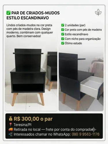 Mesinhas de cabeceira 