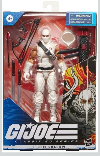 G.I Joe Classified Series Elite, Figura Storm Shadow hasbro