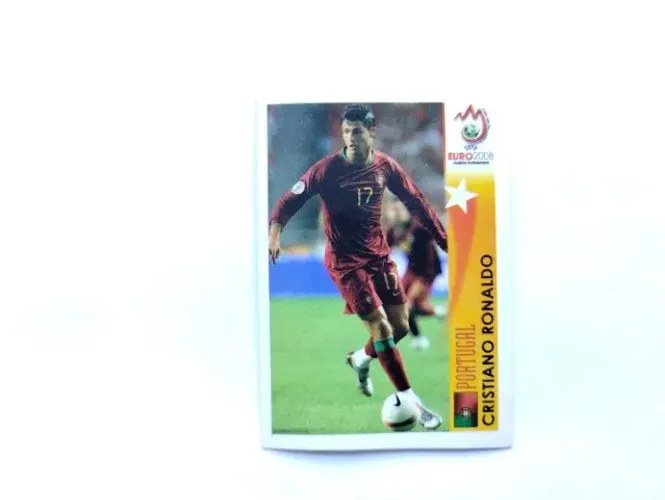 Figurinha Cristiano Ronaldo - Panini Euro 2008