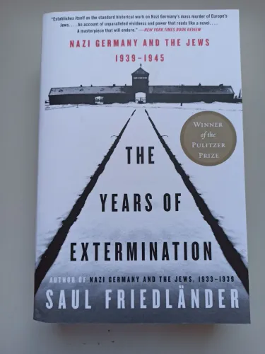 Livro The Years of Extermination. Pulitzer prize. + 1 livro brinde História da Gestapo.