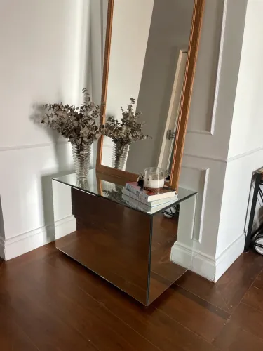 Mesa lateral espelhada - só essa semana!